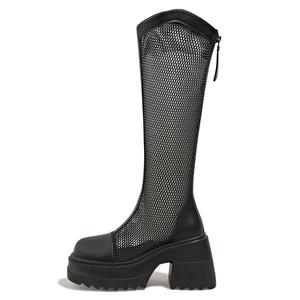 Poinsettia Princess Ботинки до колена женские, экрю