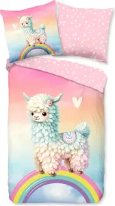 Пододеяльник Good Morning 135x200 + 1* 80x80 см - лама Muller Textil