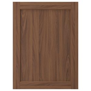 Дверь IKEA, 60x80 см, цвет brown walnut effect
