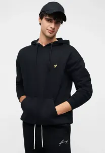 Толстовка с капюшоном Pier One, Black/Old Gold Coloured