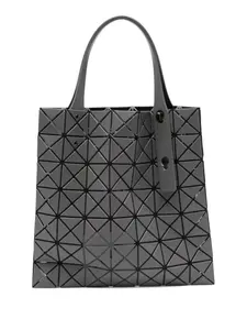 Сумка-шоппер с геометрическим узором «Призма» Bao Bao Issey Miyake, серый