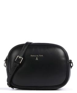 Сумка через плечо из овчины Patrizia Pepe, черный