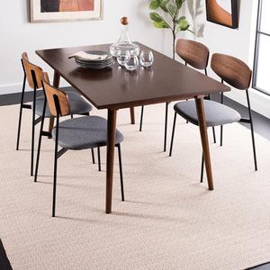 Ковер SAFAVIEH, 244 x 305 см, - коллекция Montauk - большой - цвета ivory и beige, ручной работы из хлопка, идеально для гостиной, спальни, офиса, столовой (MTK717G)