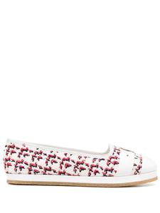 Ferragamo Kacy плетеные эспадрильи Salvatore Ferragamo, бежевый/хаки