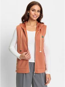 жилет-свитшот цвета папайи WITT WEIDEN