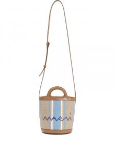 Сумка-шоппер Marni Tropicalia, нейтральный