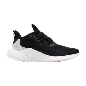 Кроссовки Adidas Parley x Wmns AlphaBoost 'Linen Green', черный