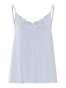 Ночная рубашка Hanro Pajama Natural Elegance, светло-голубой