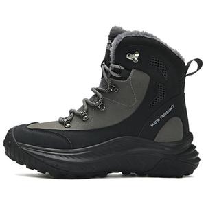 FAIRWHALE Мужские зимние ботинки Desert Yellow/Black Gray - Black Gray [с флисовой подкладкой], цвет Black Gray[Fleece-Lined]