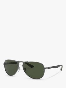 Поляризованные авиаторы RB8313 Ray-Ban, Gunmetal/Grey Gradient
