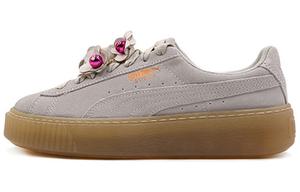 Кроссовки Puma Suede Skate, серый/коричневый
