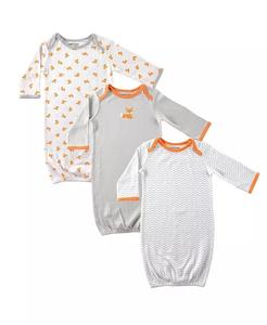 Хлопковые халаты унисекс для малышей, коала, 0–6 месяцев Luvable Friends, серебряный