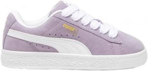 Кроссовки Puma Unisex-Child Suede XL (Little Kid), белый