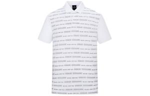 Рубашка поло мужская белая Armani Exchange, белый