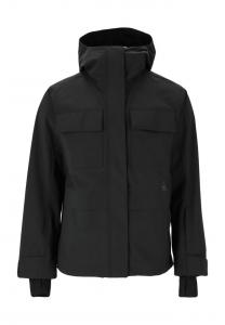 Горнолыжная куртка Azuga с водонепроницаемостью 15 000 мм водяного столба Sos, черный