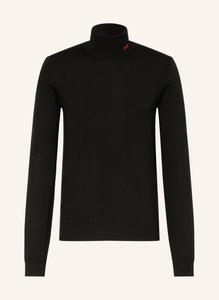 Свитер с высоким воротником san thomas HUGO, черный