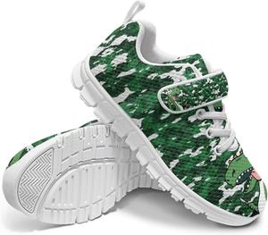 Кроссовки для мальчиков и девочек, детская обувь из сетчатого материала, унисекс, легкие, дышащие, для бега, тенниса и фитнеса, с одной пряжкой для малышей, маленьких и больших детей, белая подошва Ocwfudsx