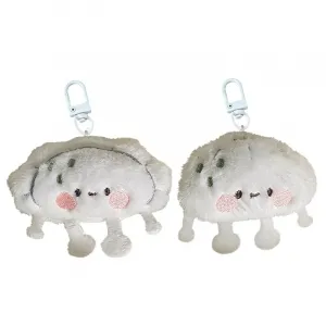 Сумка-пельмешек с плюшевым подвесом в виде куколки из водорослей высотой 7,5 см FKOFR