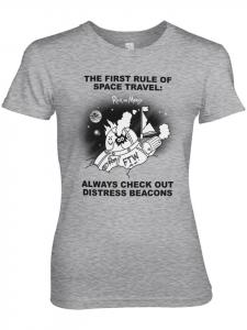 Рубашка серого цвета Rick and Morty