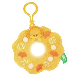 BAMBOO MATES Золотой лист серебряный фрукт гинкго вечный венок куклы плюшевый кулон 10см высота