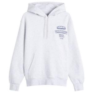 Толстовка с капюшоном и принтом «сэндвич» Carhartt Wip, Ash Heather & Blue