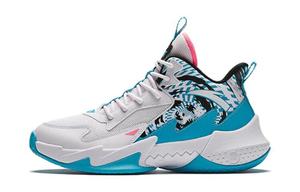 Детские баскетбольные кроссовки GS Mid-top ANTA Белый/Голубой/Черный Anta Kids, голубой