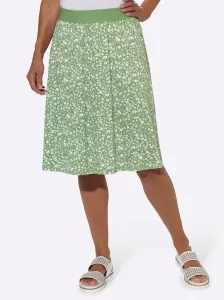 Трикотажная юбка Classic Basics, цвет Eucalyptus + Eucalyptus-Weiß-Bedruckt