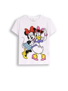 белая футболка с короткими рукавами Coccodrillo