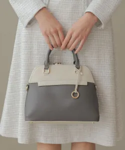 Бостонская сумка с плечевым ремнем Suite, цвет Gray [004]