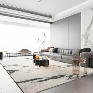 Moon TIME Ковер 200х290 см для гостиной/спальни из новозеландской шерсти, современный минимализм, черно-белый, Meiniyan Yanyu