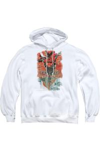 Batman Batwoman #1 Взрослая толстовка с капюшоном / Толстовка с капюшоном Gildan, белый