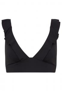 Треугольный бикини-топ SEA LEVEL Essentials, черный