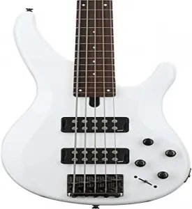 Электрический бас-гитар Yamaha TRBX305 с 5 струнами, белая