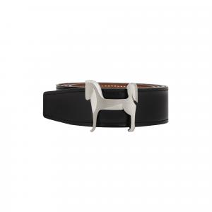 Панаш Кожаные Ремни из Телячьей Кожи Мужские 3.2 см HERMES