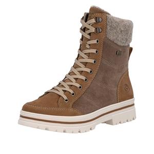 Ботинки на шнуровке REMONTE, Brown