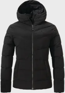 Пуховик Schöffel "Urban Down Jacket Style Vindave WMS", с капюшоном, черный