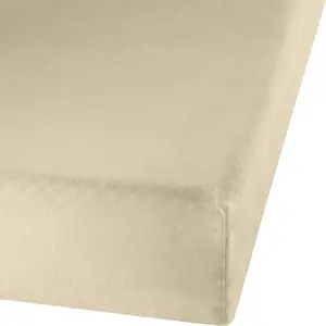 Простыня на резинке Garmisch" натуральная 90x190 см - 100x200 см" Erwin Müller