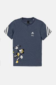 Хлопковая футболка adidas для малышей x Disney, I DY MM T, синий