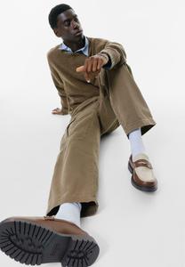 Лоферы PULL&BEAR LOAFERS, Brown