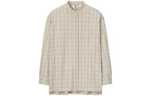 Мужская рубашка UNIQLO, цвет Black