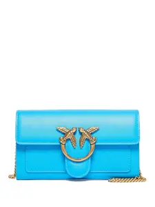 Сумка через плечо Love-Birds с цепочкой PINKO, синий