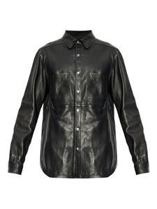 Рубашка Rick Owens с застежкой на пуговицы и карманом-клапаном, черный