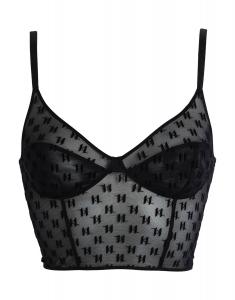 Бюстгальтер Karl Lagerfeld, черный