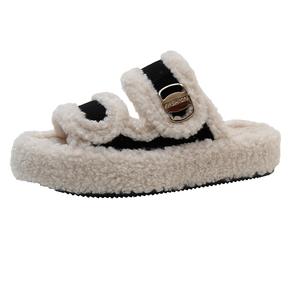 WUJI Женские противоскользящие шлепанцы с устойчивостью к истиранию черные, цвет Black