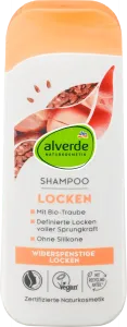 Шампунь для локонов органическое льняное семя органический виноград 200мл alverde NATURKOSMETIK