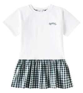 Хлопковое платье Effie Bonpoint, Vert Anglais