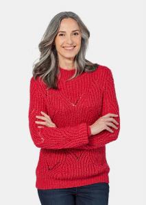 Свитер GOLDNER Strick, цвет granatapfel