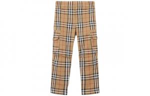Детские повседневные брюки Burberry, цвет Beige