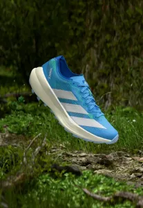 Кроссовки для бега по пересеченной местности agravic speed 2 Adidas Terrex, Blue Burst/Dash Grey/Lime Burst