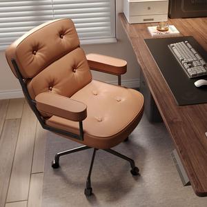 Xihao Light Luxury компьютерное кресло, домашний офисный стул, кресло для макияжа, скандинавское офисное кресло для кабинета с вращением, кресло для отдыха, малая версия - темно-серый - регулируемая высота, стальные ножки, несъемные подлокотники SIHOO